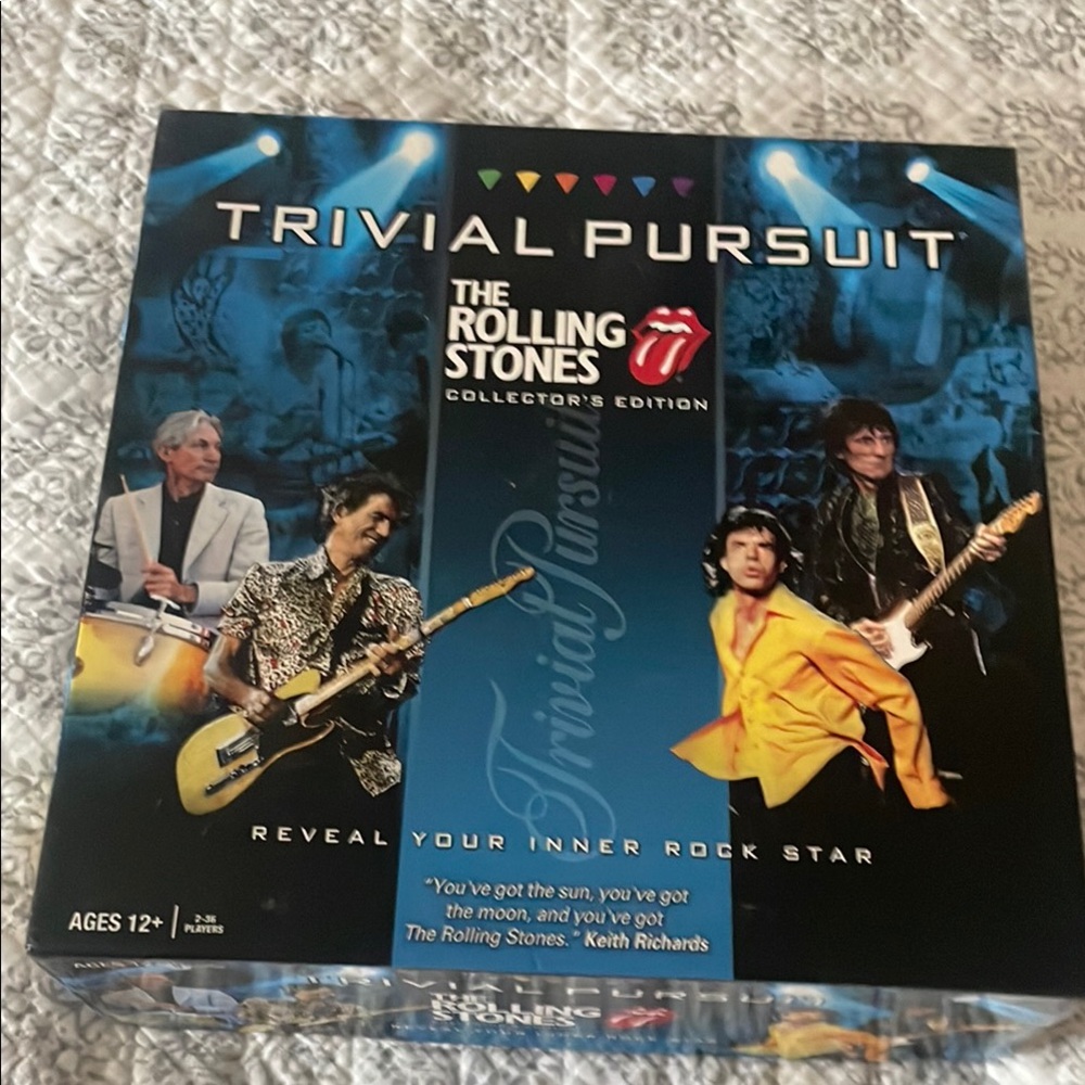 Trivial Pursuit The Rolling Stones Collector's Edition